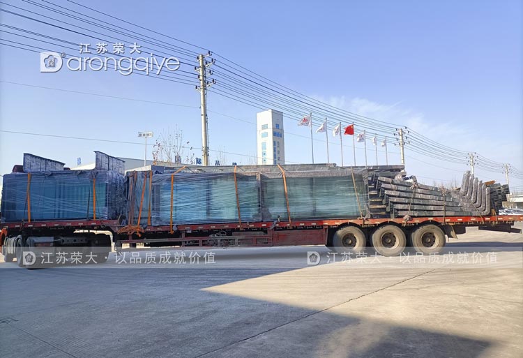 河南公交候車亭發(fā)貨案例第四批