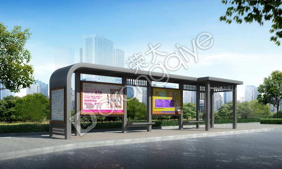 新品公交候車(chē)亭圖二